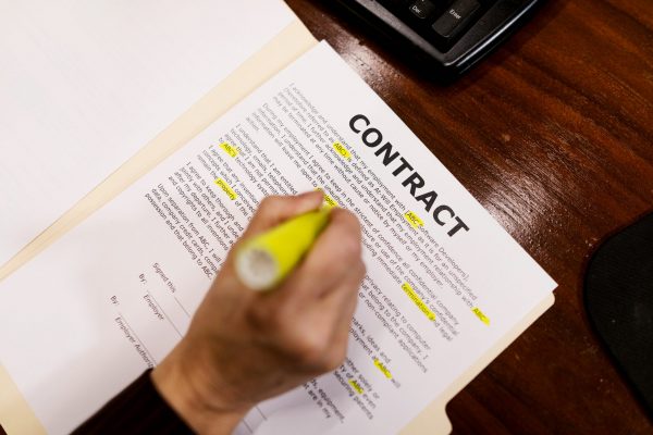Practice Areas - Contract Photo
